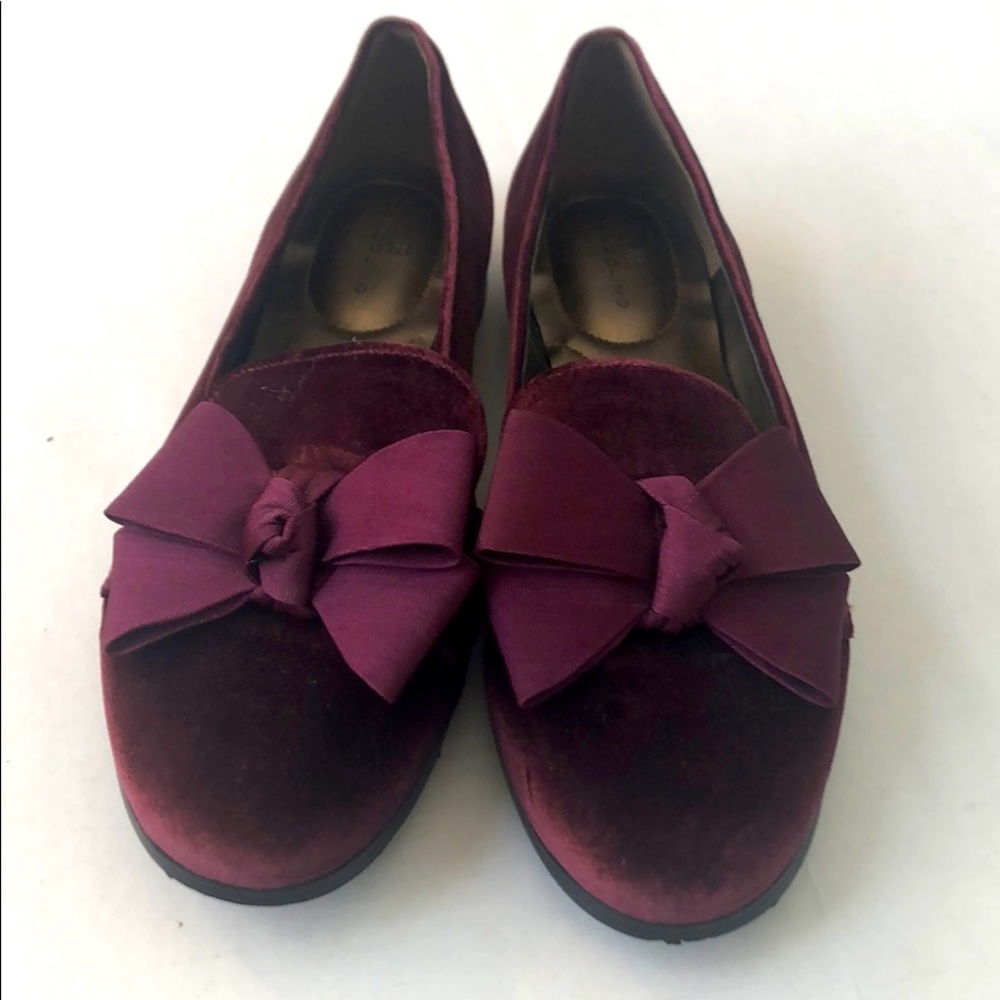Bandolino Maroon Loafers Size 8